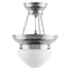 Ampel - Frödingampel 200 nickel, opalvit