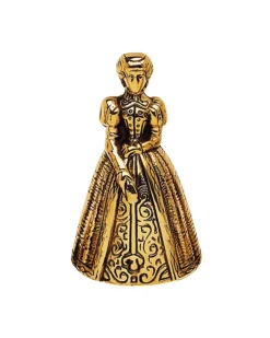 Bell Lady - Mässing 10 cm