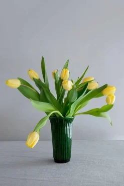 Bergs Potter Blomvas 1920-tal - Grön 12 cm