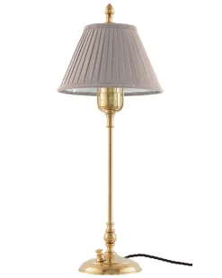 Bordslampa - Ankarcrona 50 cm mässing, beige skärm