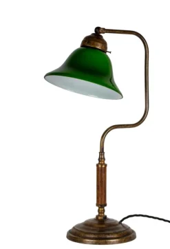 Bordslampa 1903 - Antik med grön klockskärm