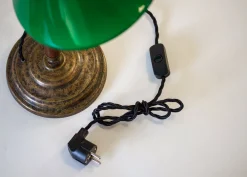 Bordslampa 1903 - Antik med grön skärm