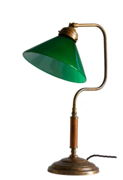 Bordslampa 1903 - Antik med grön skärm