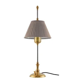 Bordslampa - Kellgren mässing, beige skärm