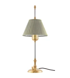 Bordslampa - Kellgren mässing, olivgrön skärm