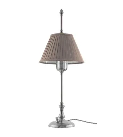 Bordslampa - Kellgren nickel, beige skärm