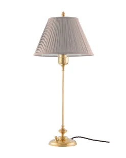 Bordslampa - Moberg 65 cm mässing, beige skärm