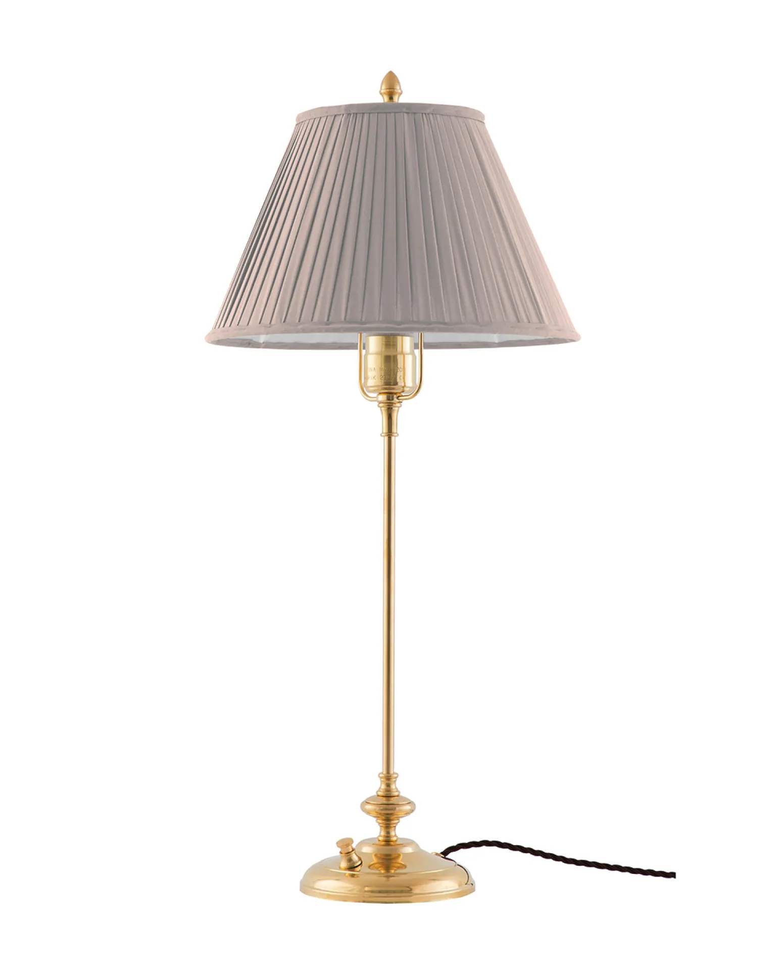 Bordslampa - Moberg 65 cm mässing, beige skärm