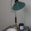 Bordslampa 1903 - Mässing med grön skärm