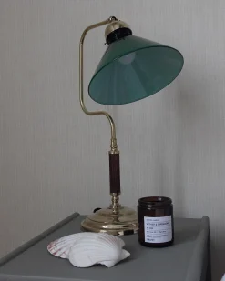 Bordslampa 1903 - Mässing med grön skärm