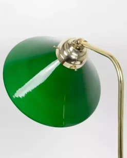 Bordslampa 1903 - Mässing med grön skärm