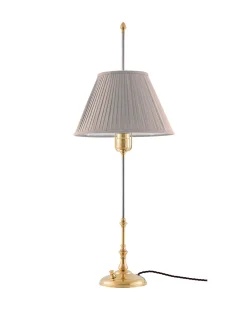 Bordslampa - Stiernstedt mässing, beige skärm