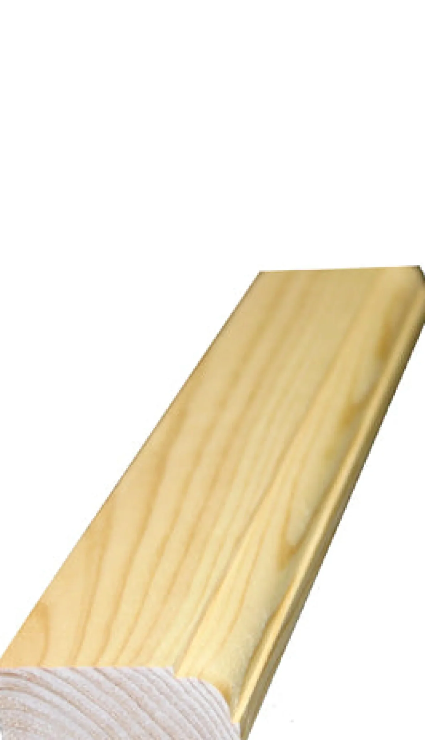 Bottenlist till räcke - 21 x 55 x 2350 mm