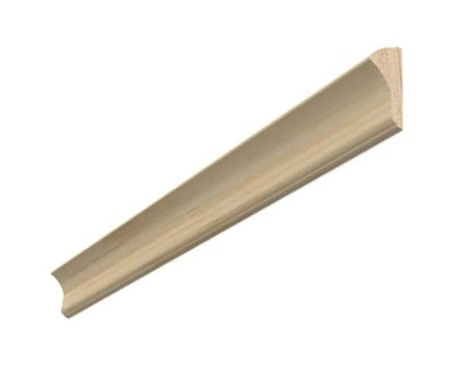 Dekorlist - Dörrspegellist 9x21 mm