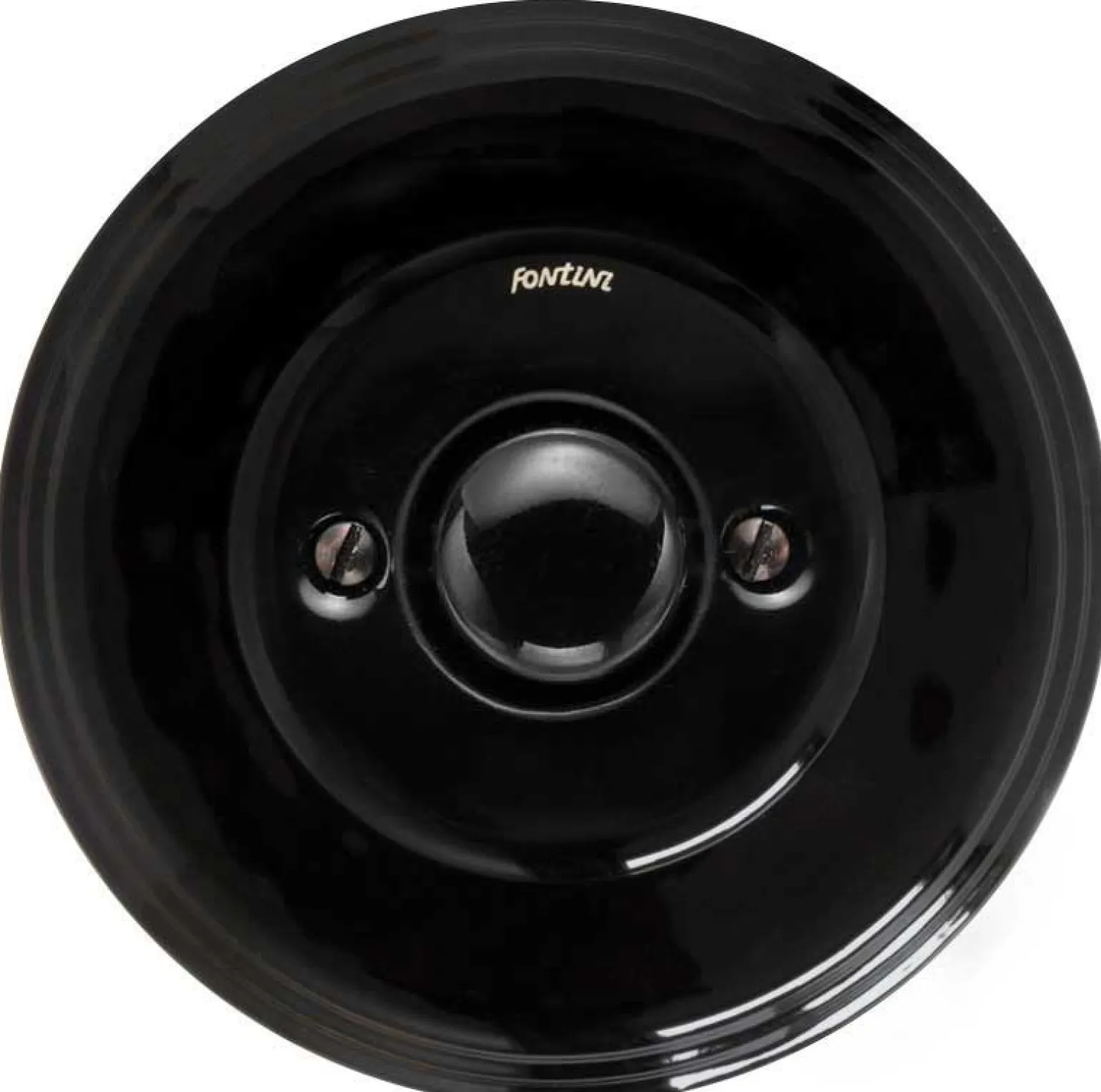 Dimmer Fontini - Svart porslin LED 4-100W universal