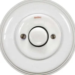 Dimmer Fontini - Vitt porslin LED 4-100W universal