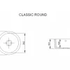 Diskho - Shaws Classic Round 46 cm