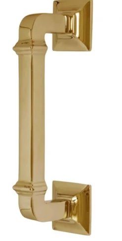 Draghandtag - Art deco mässing