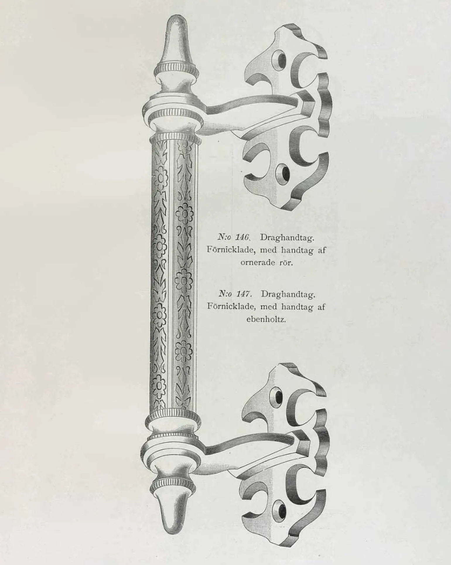 Draghandtag - Næsman N:o 147 nickel