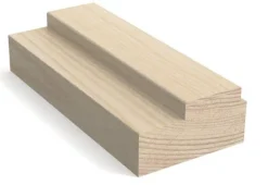 Dörrkarm Sekelskifte - Rak kant 44x95 mm (hel längd om 5,1 m)