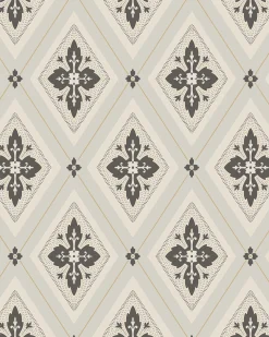 Duro Tapet - Astrid - Beige/Svart