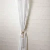 Duschdraperihållare - Rund 80 cm mässing
