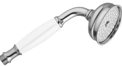 Duschhandtag - Handdusch Classic krom/vit
