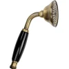 Duschhandtag - Handdusch Kensington svart/brons stor