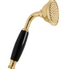 Duschhandtag - Handdusch Kensington svart/guld stor