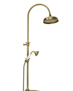 Duschset - Kensington retro utan blandare, brons