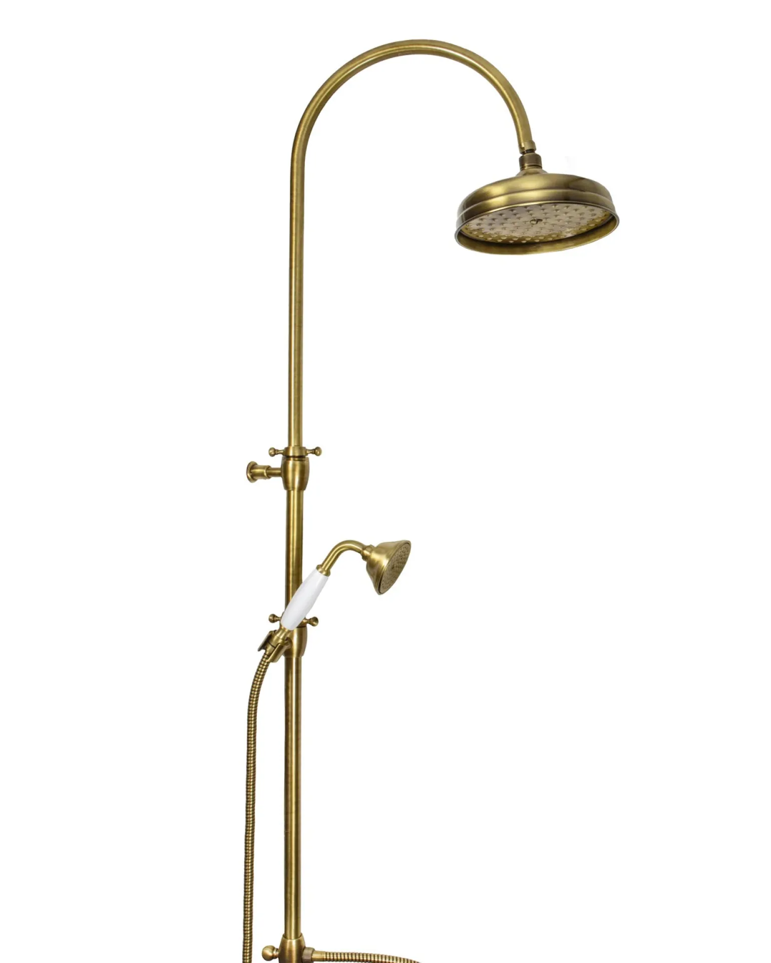 Duschset - Kensington retro utan blandare, brons