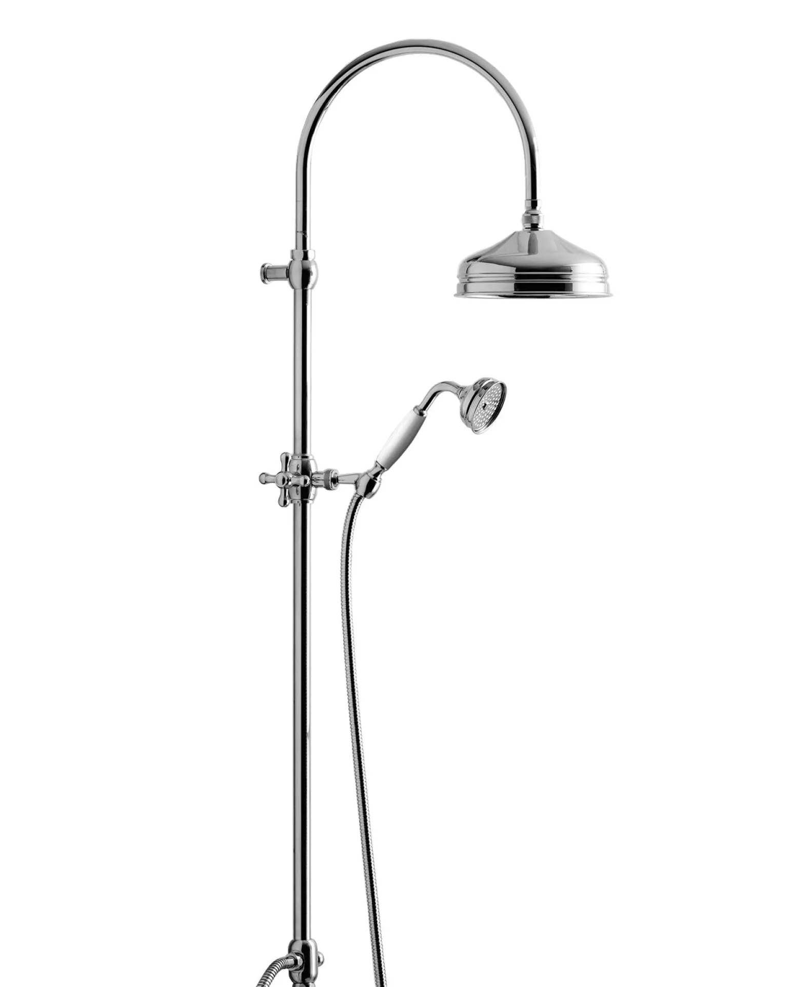 Duschset - Kensington retro utan blandare, krom