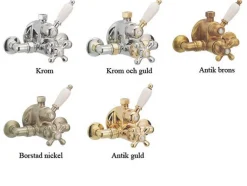 Duschset - Victorian, karpip, taksil & termostat