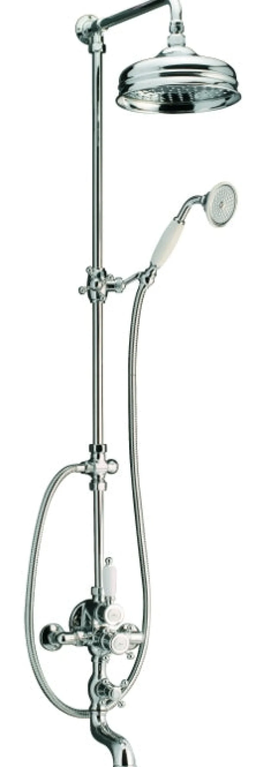 Duschset - Victorian, karpip, taksil & termostat