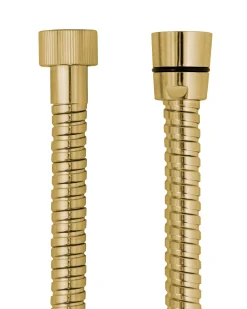 Duschslang mässing 200 cm - Dubbellindad metall