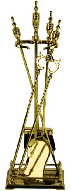 Eldgaffelset mässing - Pokal