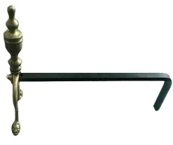 Eldhund antik mässing - Pokal, ett par