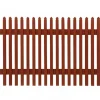 Falu Rödfärg Staket Signatur - Färdigmålad sektion gran 1750 x 1180 mm