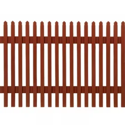 Falu Rödfärg Staket Signatur - Färdigmålad sektion gran 1750 x 1180 mm