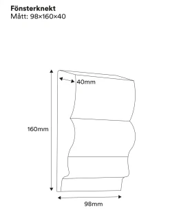 Fönsterknekt - Snickarglädje Brännö