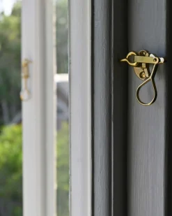 Fönsterlås - Hasp mässing