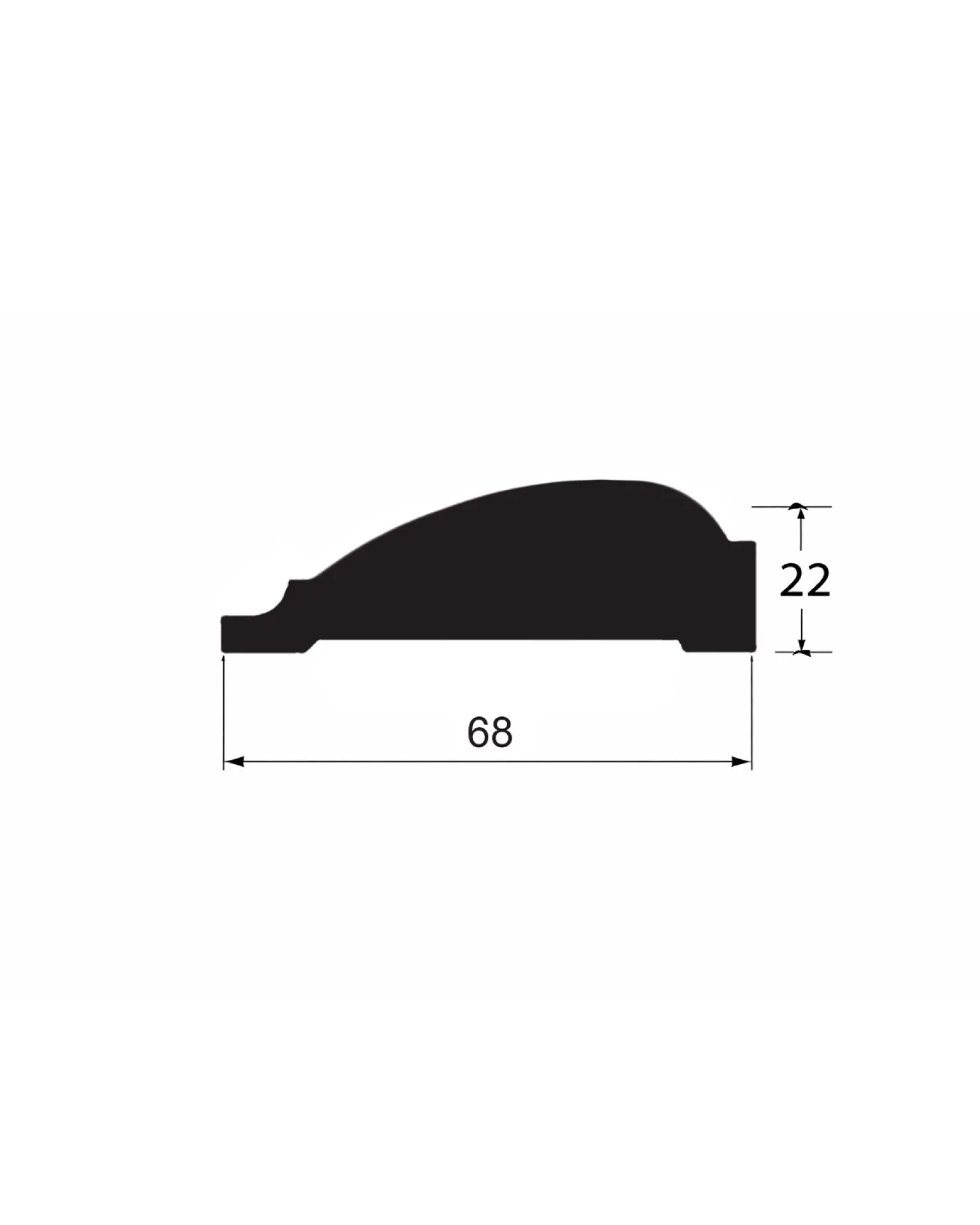 Foder - Bromma 68 mm