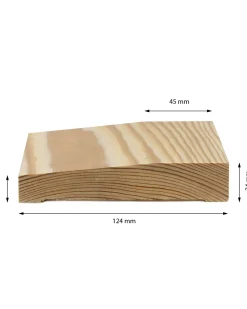 Fodersockel - Universal 24x124 mm