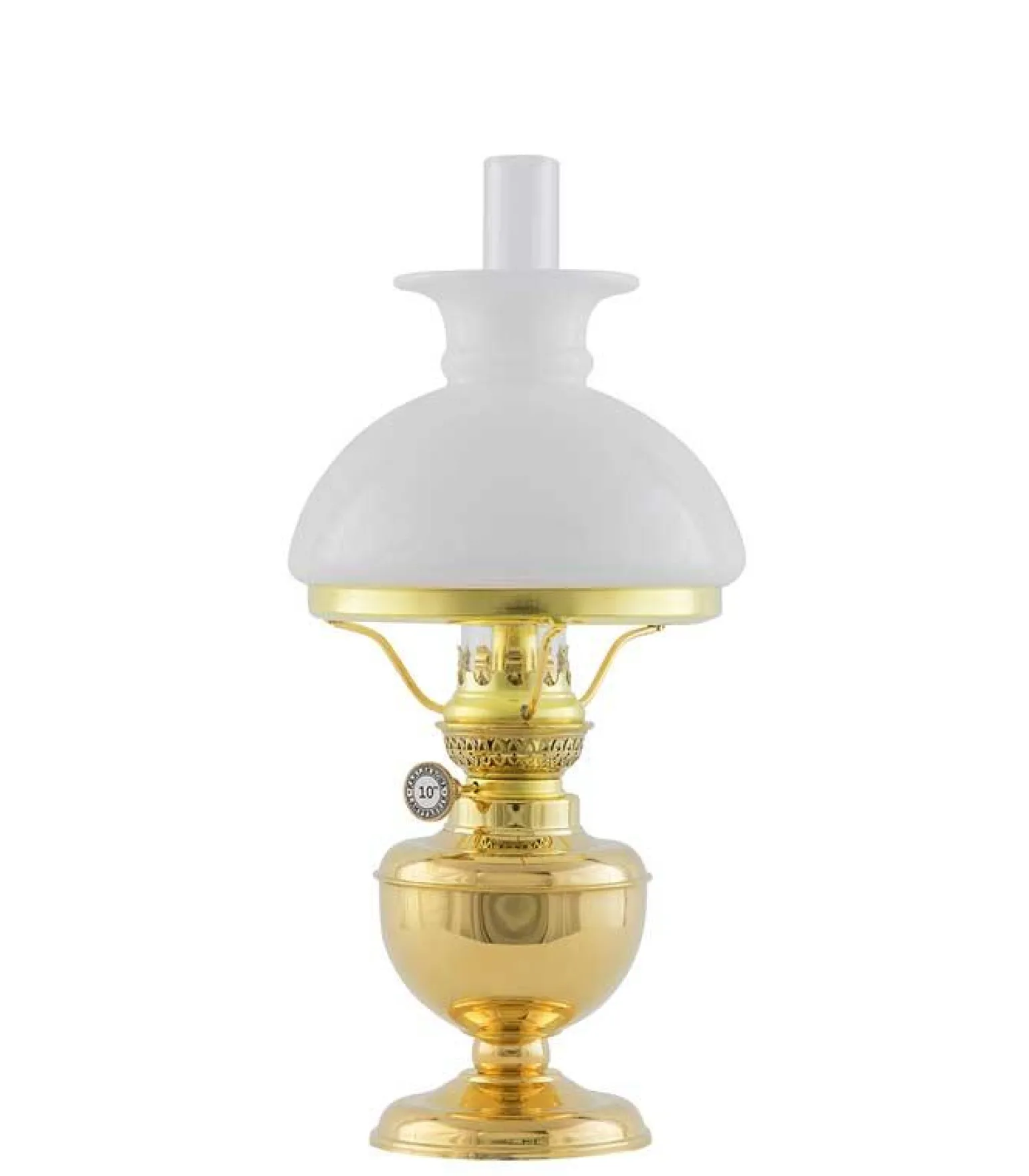 Fotogenlampa - Aspölampa mässing
