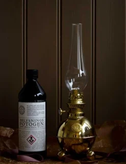 Fotogenlampa - Dragsö mässing
