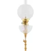 Fotogenlampa - Ekholmen mässing, klotkupa
