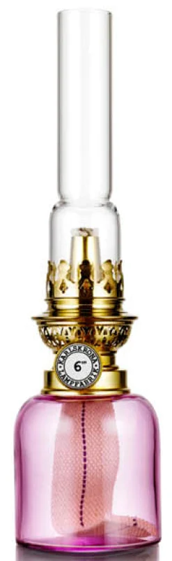 Fotogenlampa - Koholmen, rosa