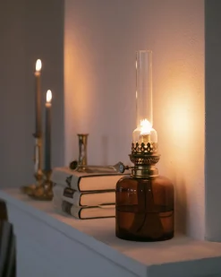 Fotogenlampa - Kungsholmen, brun