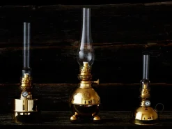 Fotogenlampa - Nattlampa mässing