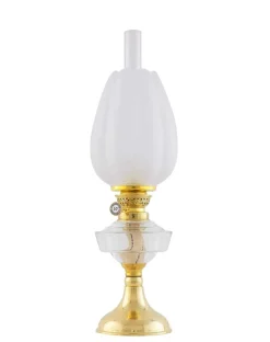 Fotogenlampa - Trossölykta mässing